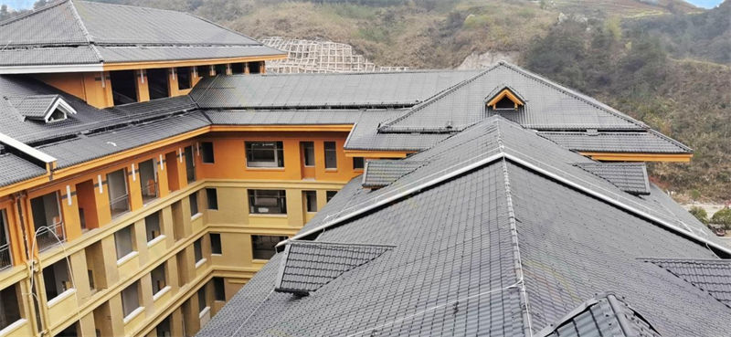 深圳树脂瓦：解决屋面漏水的理想选择